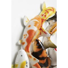 School of Koi Colore Duvar Objesi 102cm