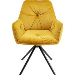Mila Yellow Çalışma Sandalyesi