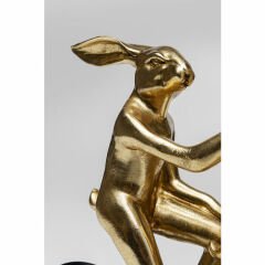 Tandem Rabbits Dekoratif Seramik Obje