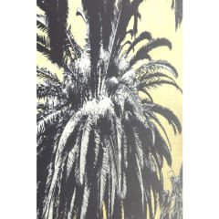 Metallic Palms Cam Resim 180x120cm