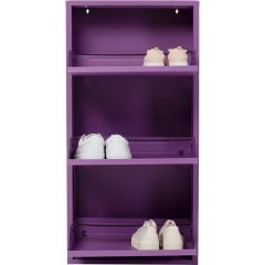 Shoe Container Caruso 3 Purple Ayakkabılık