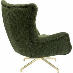 Swivel Armchair Bellini Green Berjer