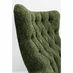 Swivel Armchair Bellini Green Berjer