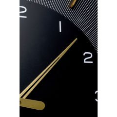 Wall Clock Lio Black Ø60cm