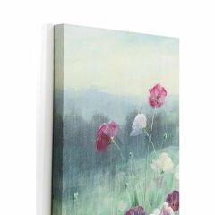 Pastell Flowers Kanvas Tablo 120x120cm