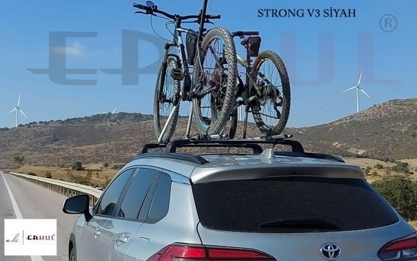 TOYOTA COROLLA CROSS 2020 üzeri Ara Atkı Strong V3 Siyah