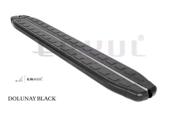FORD-TOURNEO CUSTOM LONG 2013-2023 Yan Basamak Dolunay Siyah