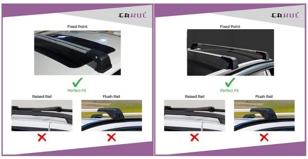 PEUGEOT-5008 2010-2016 Ara Atkı Wingcarrier V3 Siyah