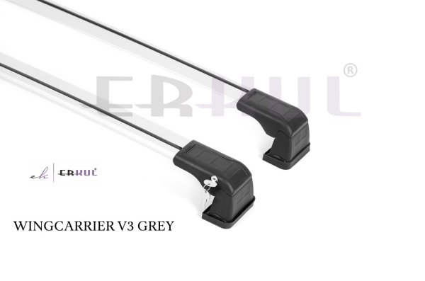 CITROEN-BERLINGO II Ara Atkı Wingcarrier V3 Gri 2008-2018
