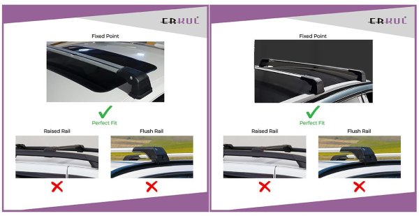 CITROEN-C4 2004-2010 Ara Atkı Wingcarrier V3 Siyah