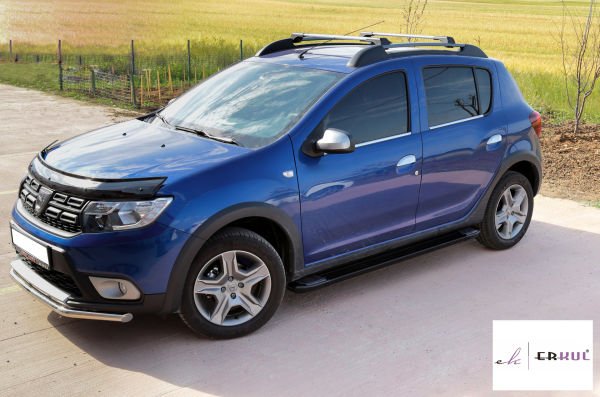 RENAULT KANGOO 2021 Üzeri Yan Basamak Rainbow Siyah