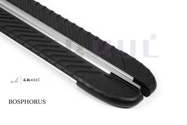 FORD-TOURNEO CUSTOM SHORT 2013-2023 Yan Basamak Bosphorus Gri