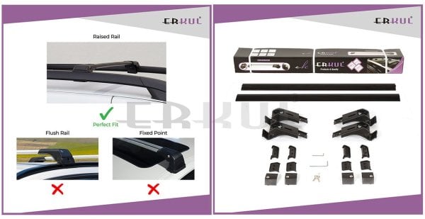 PORSCHE-CAYENNE I Ara Atkı Skybar V1 Siyah 2003-2010