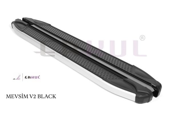 BMW-X4 2014-2018 Yan Basamak Mevsim V2 Siyah