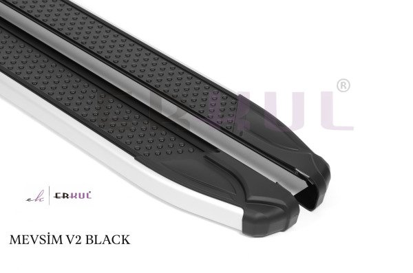 BMW-X4 2014-2018 Yan Basamak Mevsim V2 Siyah