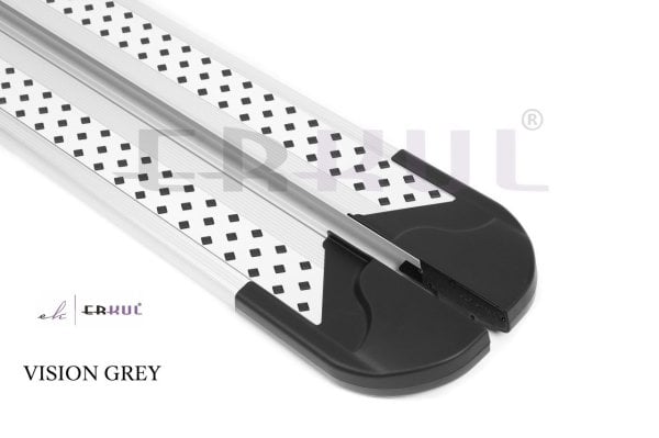 BMW-X3 2003-2010 Yan Basamak Vision Gri