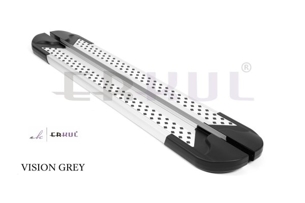 FORD-CONNECT LONG (Uzun) 2003-2014 Yan Basamak Vision Gri