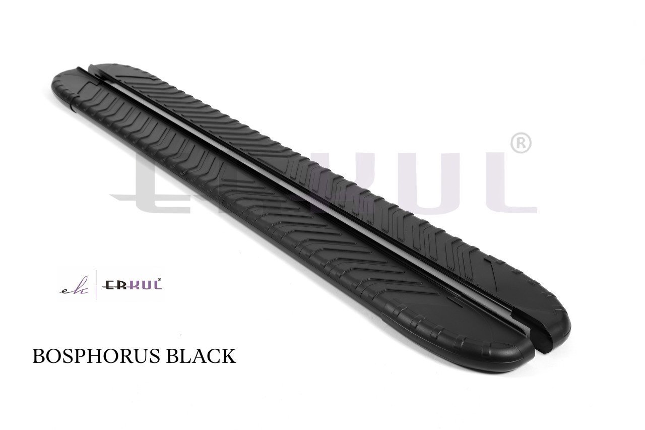 FORD-TOURNEO CUSTOM LONG 2013-2023 Yan Basamak Bosphorus Siyah