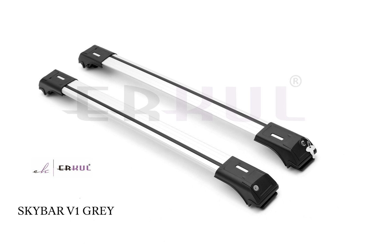 CHRYSLER-LIBERTY 2002-2007 Ara Atkı Skybar V1 Gri