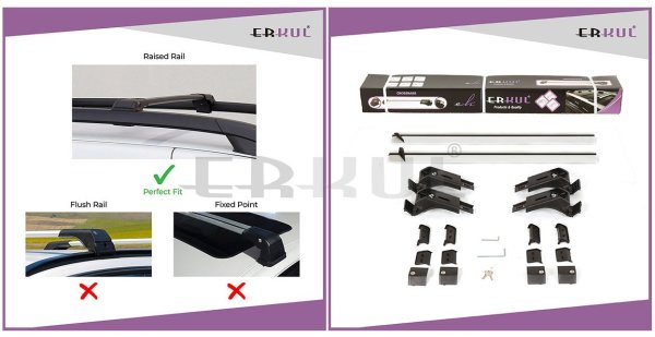 SUBARU-CROSSTREK 2012-2022 Ara Atkı Skybar V1 Gri