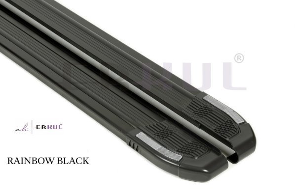 FORD-RANGER 2012-2022 Yan Basamak Rainbow Siyah