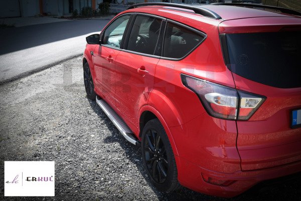 TOYOTA-KLUGER 2007-2013 Yan Basamak Mevsim V2 Gri
