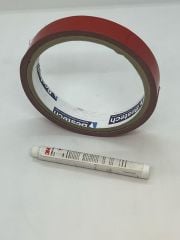 BESTECH BST10G Çift Taraflı Akrilik Bant Beyaz 15mm*2mt Primer Ampul Hediye