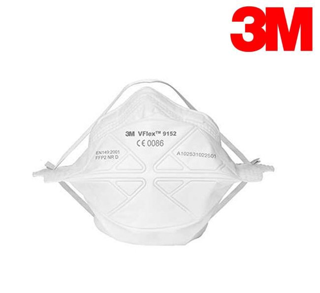 3M VFlex 9152E FFP2 Ventilsiz Toz Maskesi 10 ADET