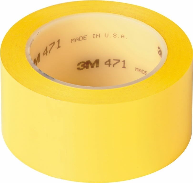 3M 471 Sarı Vinil Yer ve Güvenlik Bandı 50mm*33mt