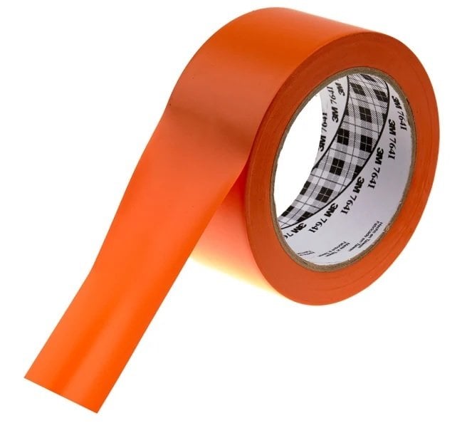 3M 764i Yer İşaretleme Bantı Turuncu 50mm*33mt