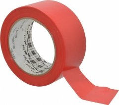 3M 764i Yer İşaretleme Bantı Kırmızı 50mm*33mt