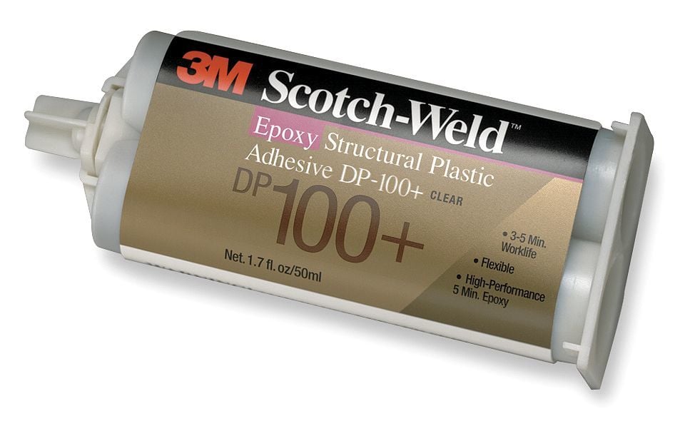 3M DP100 PLUS Scotch Weld Epoksi Yapıştırıcı 48.5ml Şeffaf