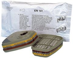 3M 6057 ABE1 Organik İnorganik Asit Gaz Buhar Filtresi 1 Takım / 1 Çift