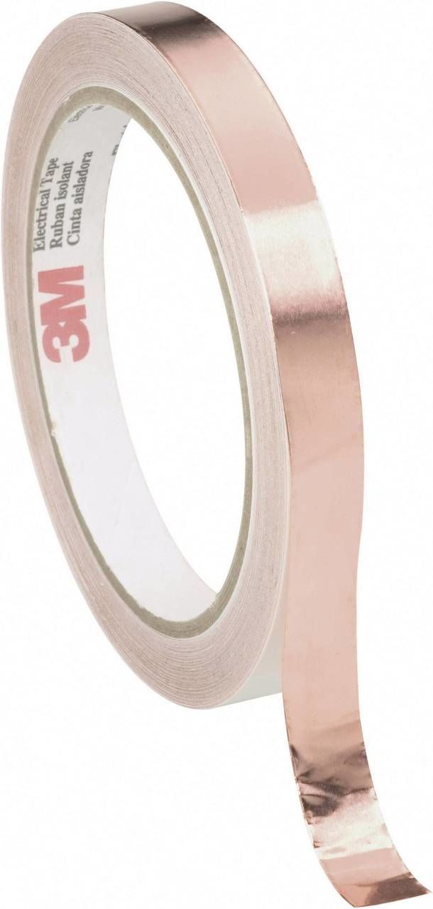 3M 1182 Çift Taraflı Bakır İletken Bant 8mm*16.5mt
