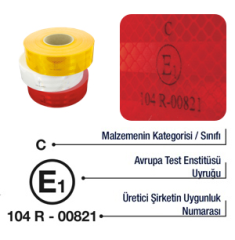 3M 983 Diamond Grade Reflektif Bant Beyaz Renk 55mm*50mt