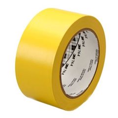 3M 764i Yer İşaretleme Bantı Sarı 50mm*33mt 1 Koli / 24 Rulo