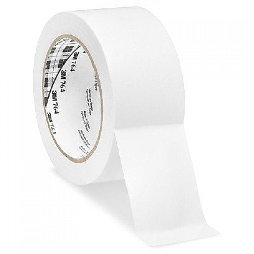 3M 764i Yer İşaretleme Bandı Beyaz 50mm*33mt 1 Koli / 24 Rulo