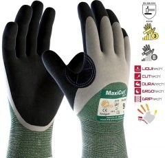 ATG MaxiCut Oil 34-305 3/4 Kaplamalı Dipped Kesilmeye Dayanıklı İş Eldiveni