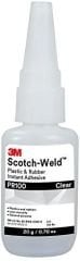 3M Scotch Weld PR100 Siyanoakrilat Kauçuk Yapıştırıcı 50 ml 1 Koli / 10 Adet