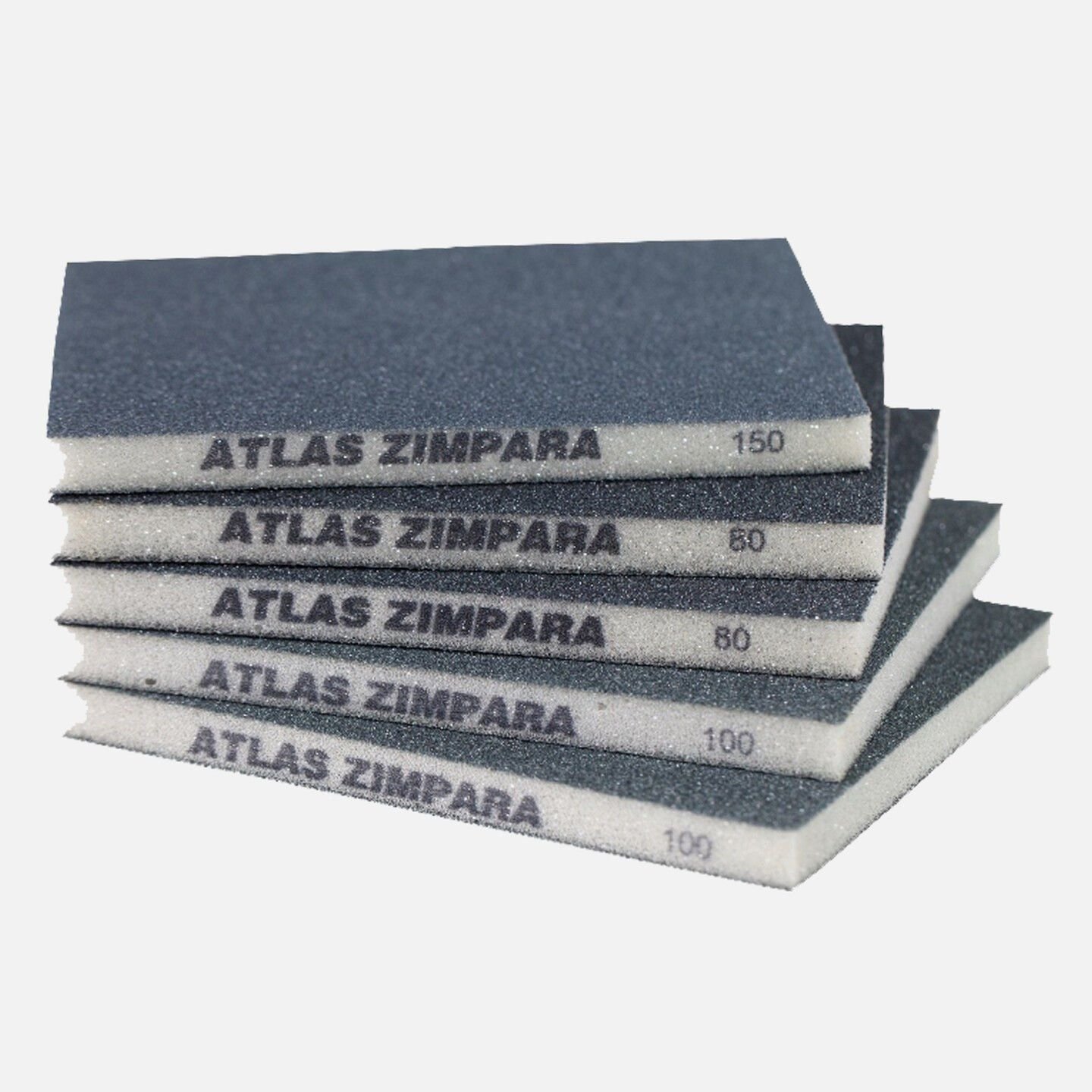 Atlas SP001 98*123*10 P150 İki Taraflı Sünger Zımpara  5 ADET