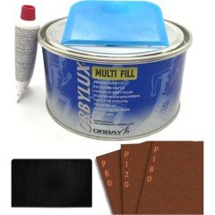 ORBAY Polyester Çelik Macun 500 gr set + Plastik Aparat Hediye