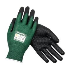 ATG MaxiFlex Cut 34-8443 Dotlu Palm Kesilmeye Dayanıklı iş Eldiveni