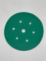 Atlas 150mm 7 Delik 80 Kum Cırt Disk Zımpara 10 Adet