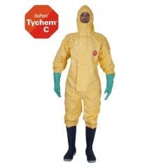 DUPONT Tychem C 2000 Biyolojik Koruma Tulumu EN14126