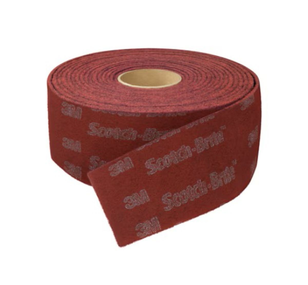 3M Scotch Brite 7447 125mm*10mt Rulo Kırmızı Keçe Rulo