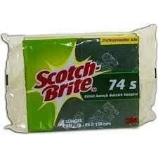 Scotch Brite 74S Temizlik Süngeri  8 Paket  / 32 Adet sünger