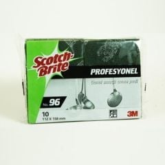 3M Scotch Brite 96 Genel Amaçlı Ovma Pedi Yeşil 4 Paket / 40 adet ped
