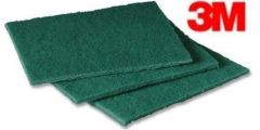 3M Scotch Brite 96 Genel Amaçlı Ovma Pedi Yeşil 8 Paket / 80 adet ped