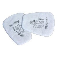 3M 5911 P1 Toz ve Sis Ped Filtresi 1 Kutu / 15 ÇİFT