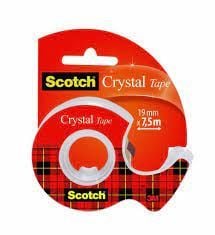 3M Scotch Kristal Bant Kesicili 19mm*7,5mt 4 ADET